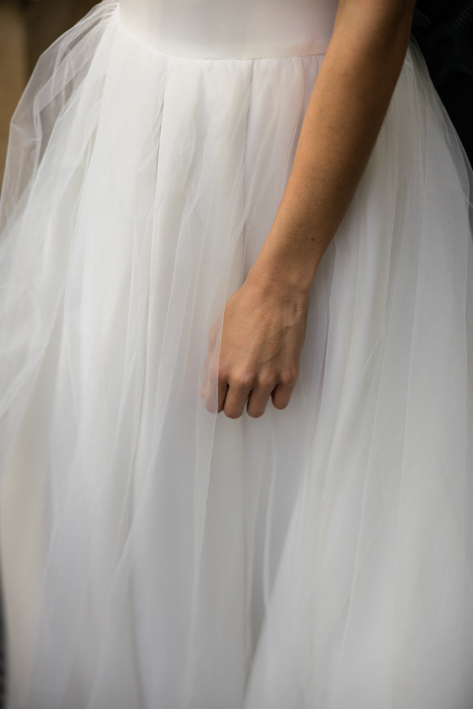 Robe de Mariage Civil "L'Intemporelle" - Éclat de Soie et Tulle