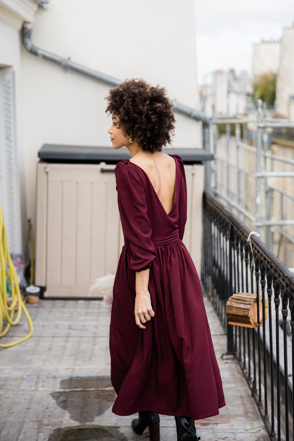 The Plum Dress